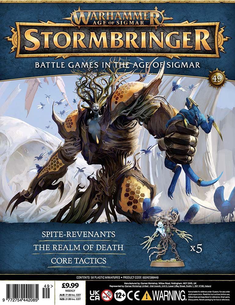 the cover of stormbringer battle games in the age of sigmar