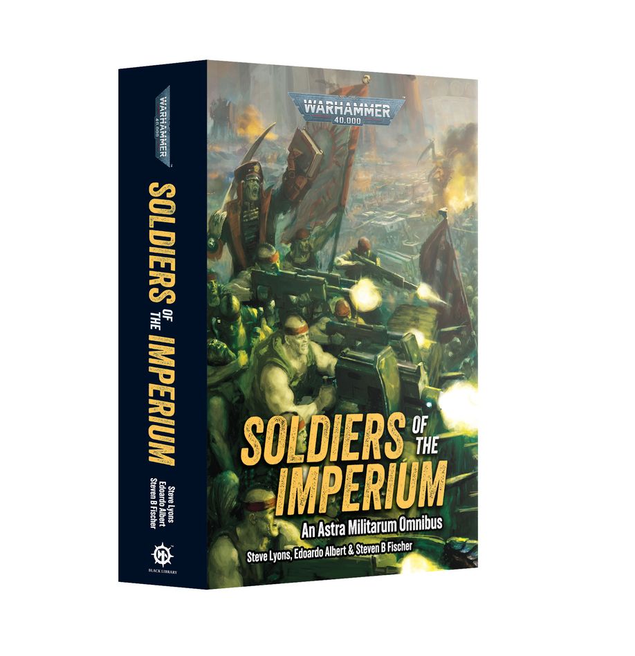 a book with a cover of soldiers of the imperium