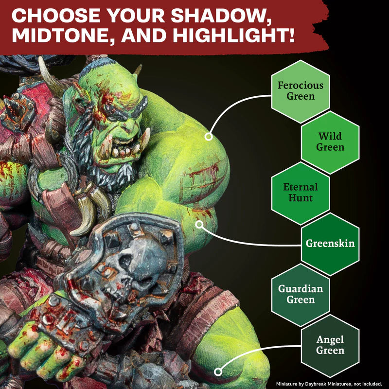 a picture of a warhammer with the words choose your shadow, midtone,