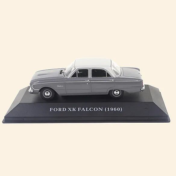 a model of a car on a black stand