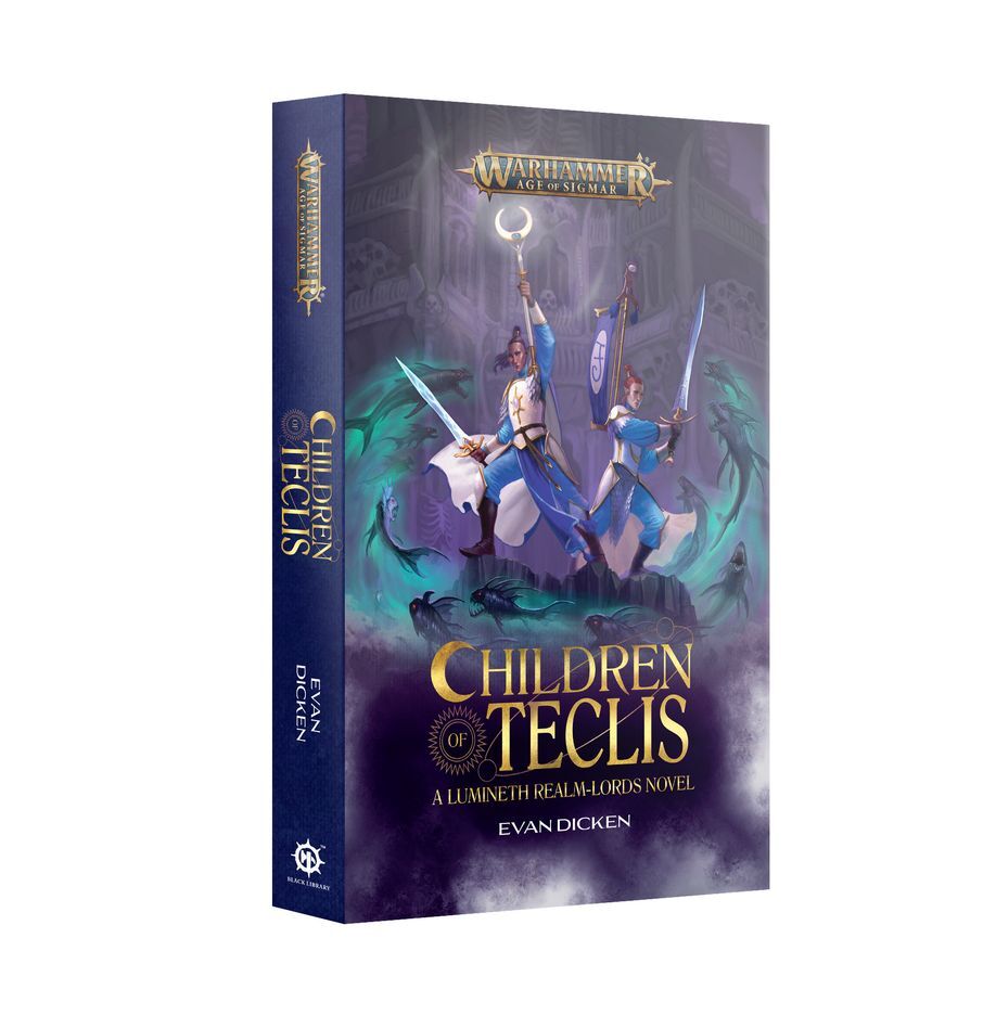 a book cover for children of teclis