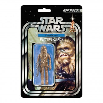 a star wars action figure is shown in a package