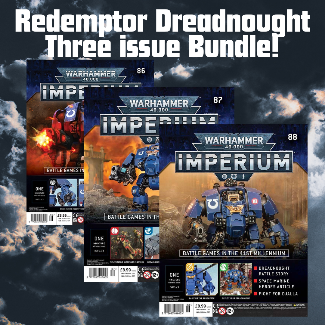 Warhammer Imperium #86-#88 Dreadnaught Bundle