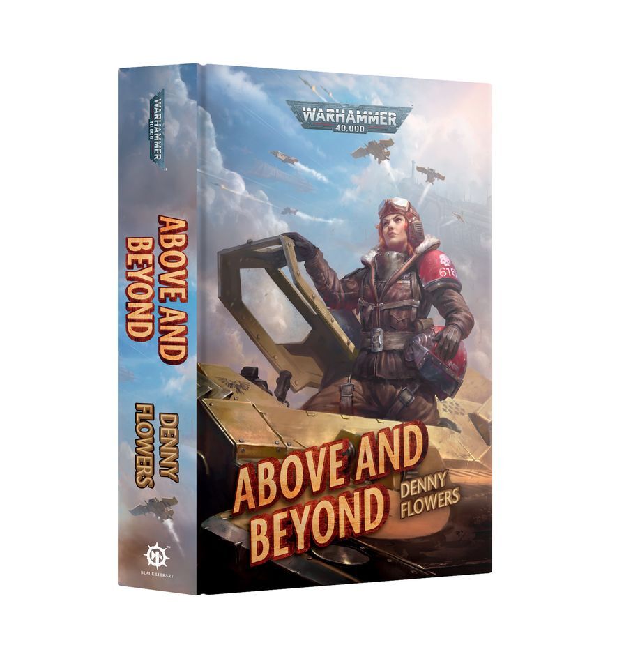 a book cover for above and beyond