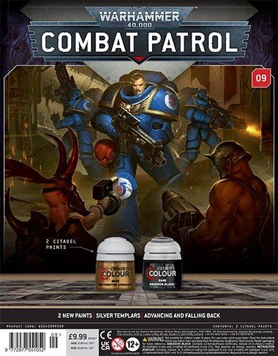 a box of warhammer combat patrol paint