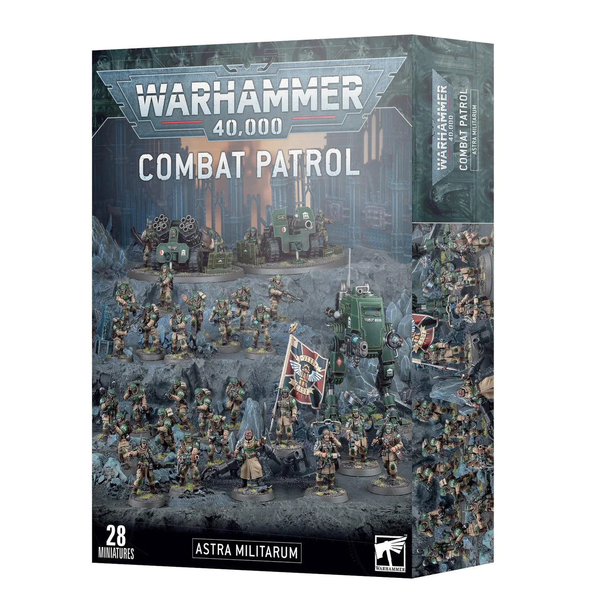 a box of warhammer combat patrol