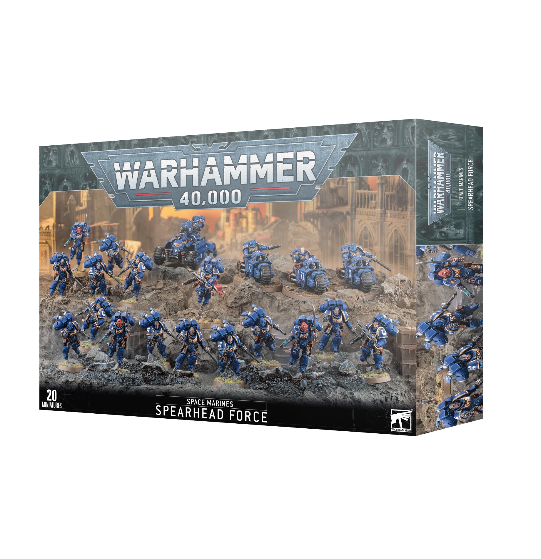 a box of warhammer 40, 000