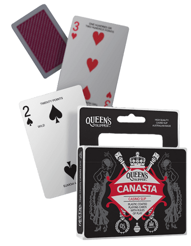 Canasta Playing Cards by Queens Slipper